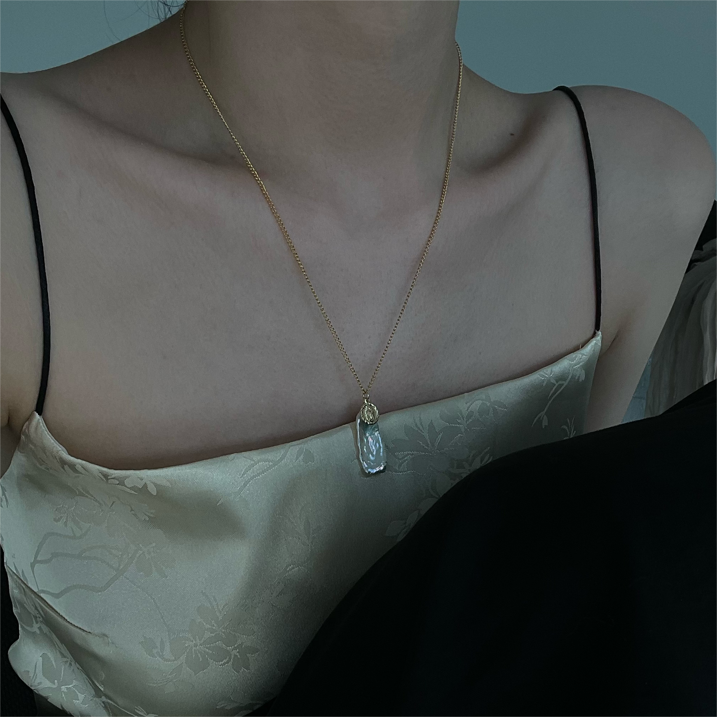 Handmade Baroque Pearl necklace - unique personality jewelry